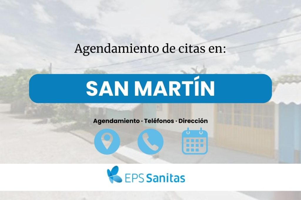 Agendar Cita médica Sanitas en San Martín · Dirección y Teléfono